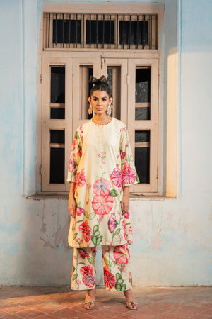 Blooming Kurta Set - S image