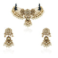 Necklace Set With White Pearls image 0