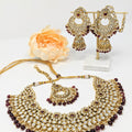 Mogra Kundan Necklace Set image 0