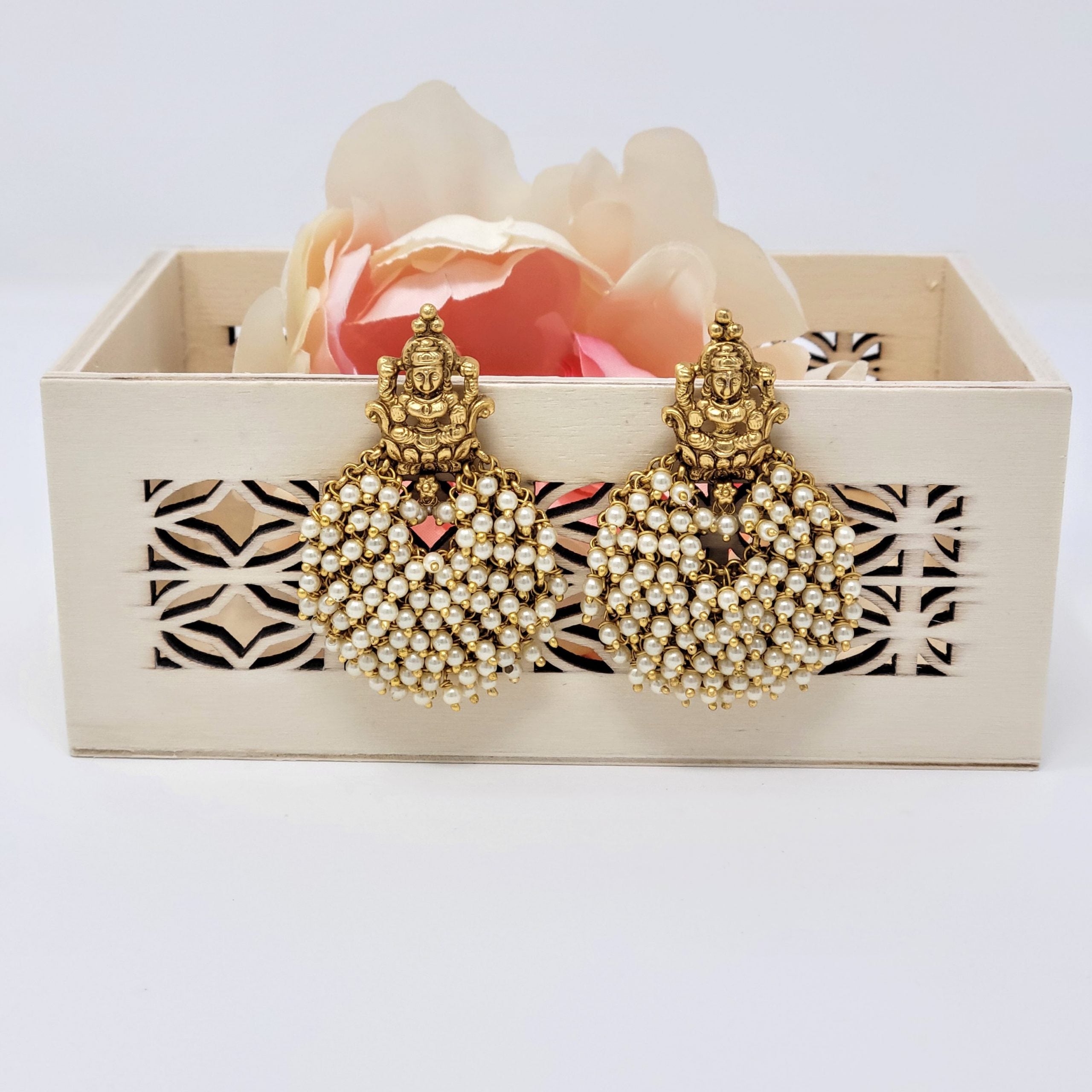 Laxmi Pearl Earrings image 0