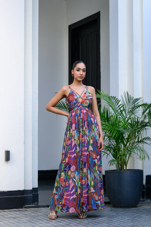 Iris Cut Out Gown image 0