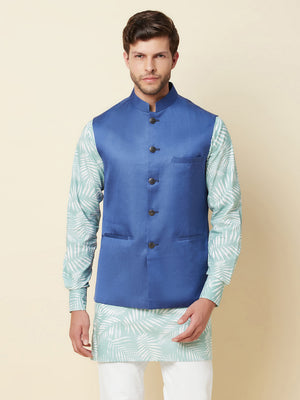 Tropical Print Kurta Set image 5
