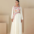 Ivory Mirage Asymmetric Dress image 0