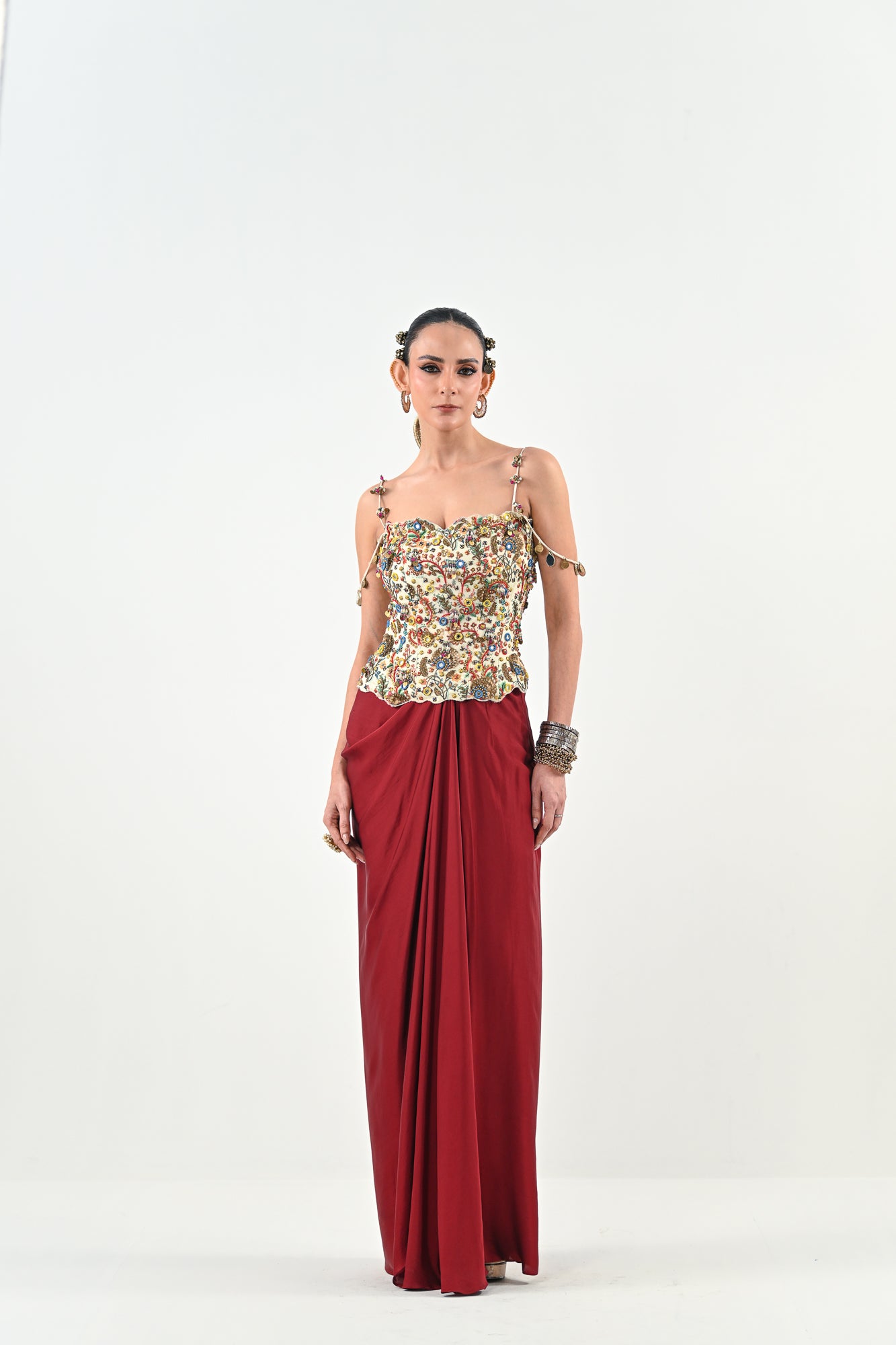 IB DHOTI SET - XL image