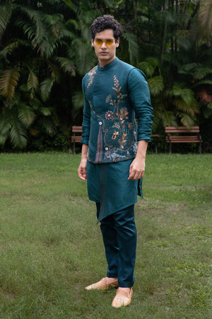 Elan Nehru Kurta Set - S image