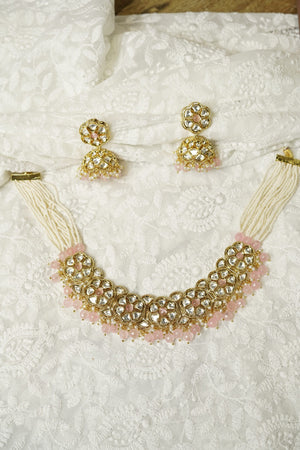 Baby Pink Choker Set image 1