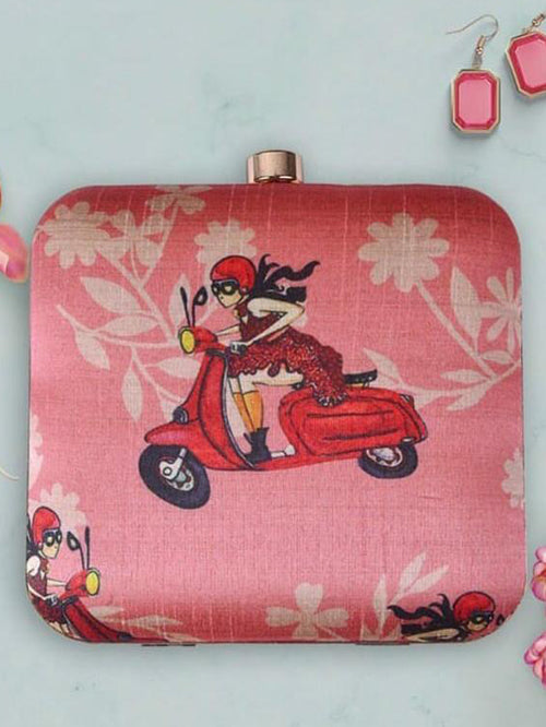Scooty Printed Clutch image 0