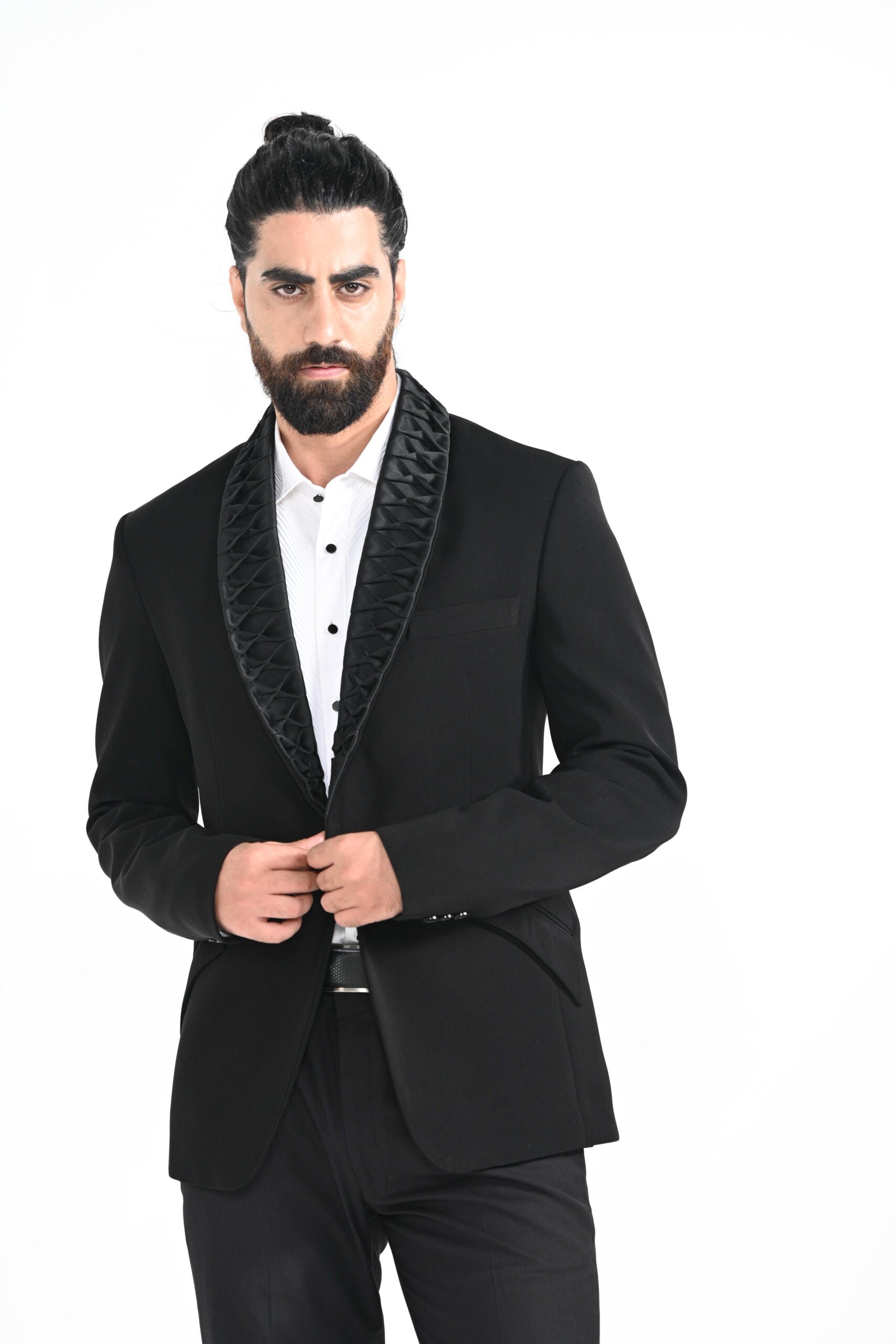 Bow lapel Tuxedo Set image 6