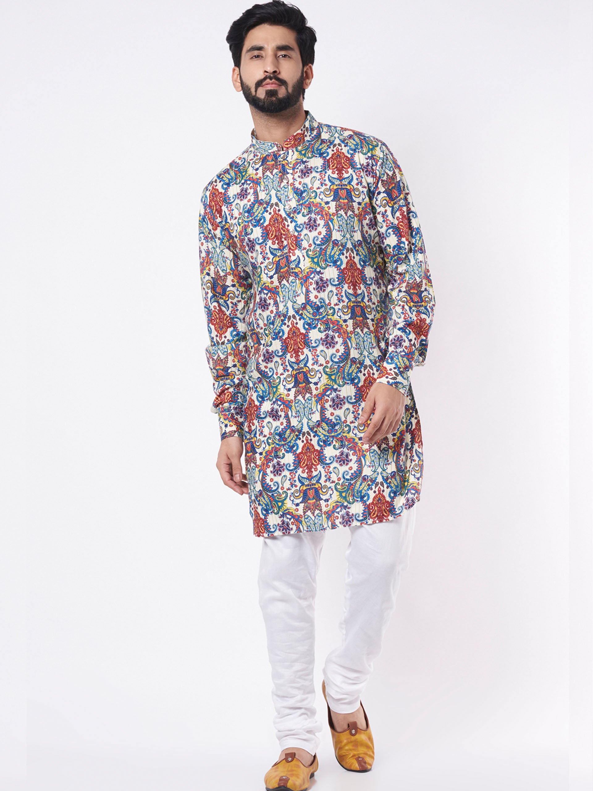 Threadwork Kurta Set - XL image