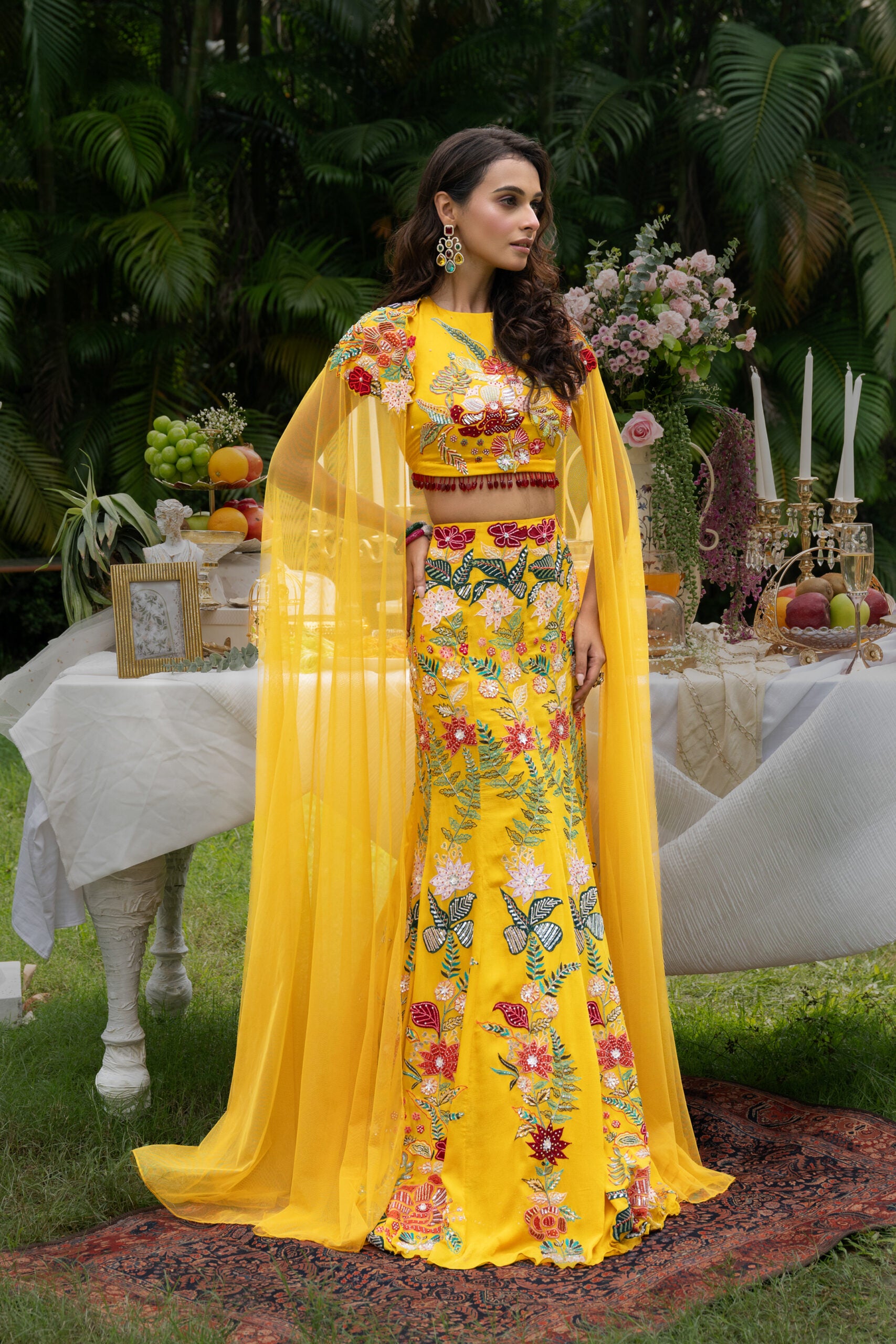 Sunlight Grace Ghagra Set - M image