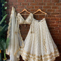 Ivory Sharmily lehenga set image 0
