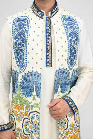 Royal Peacock Half Jacket Full Set image 2