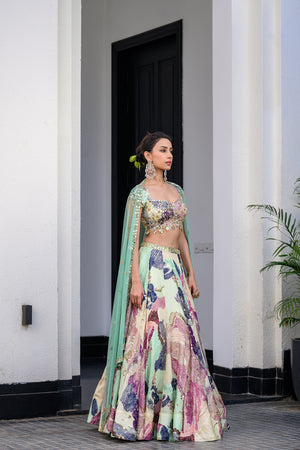 Eden Lehenga Set - M image