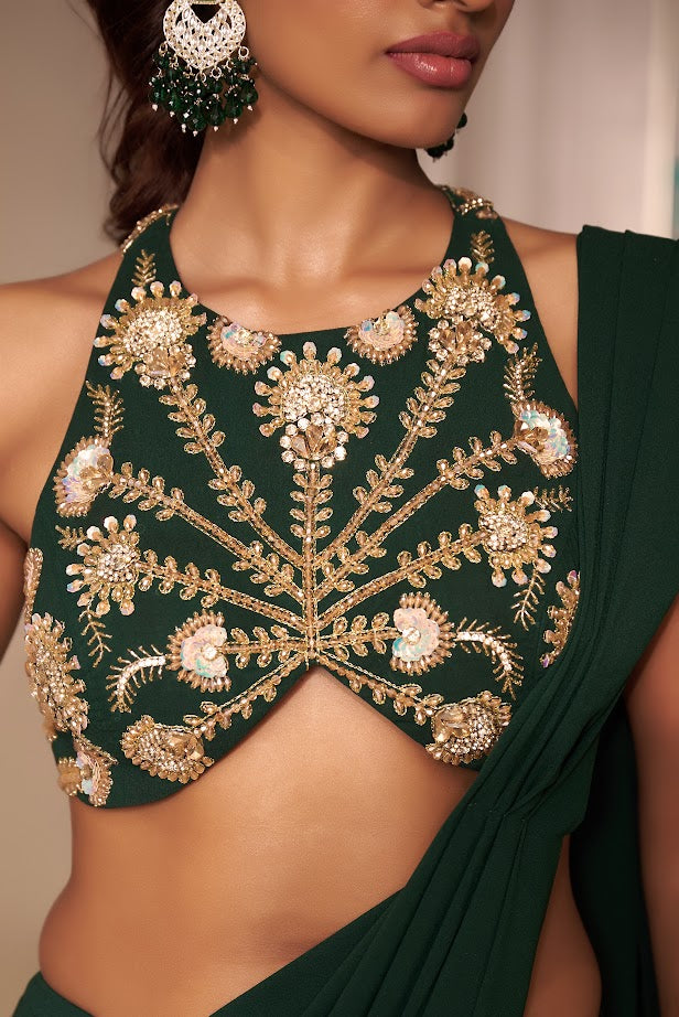 Siya Drape Saree Set image 1