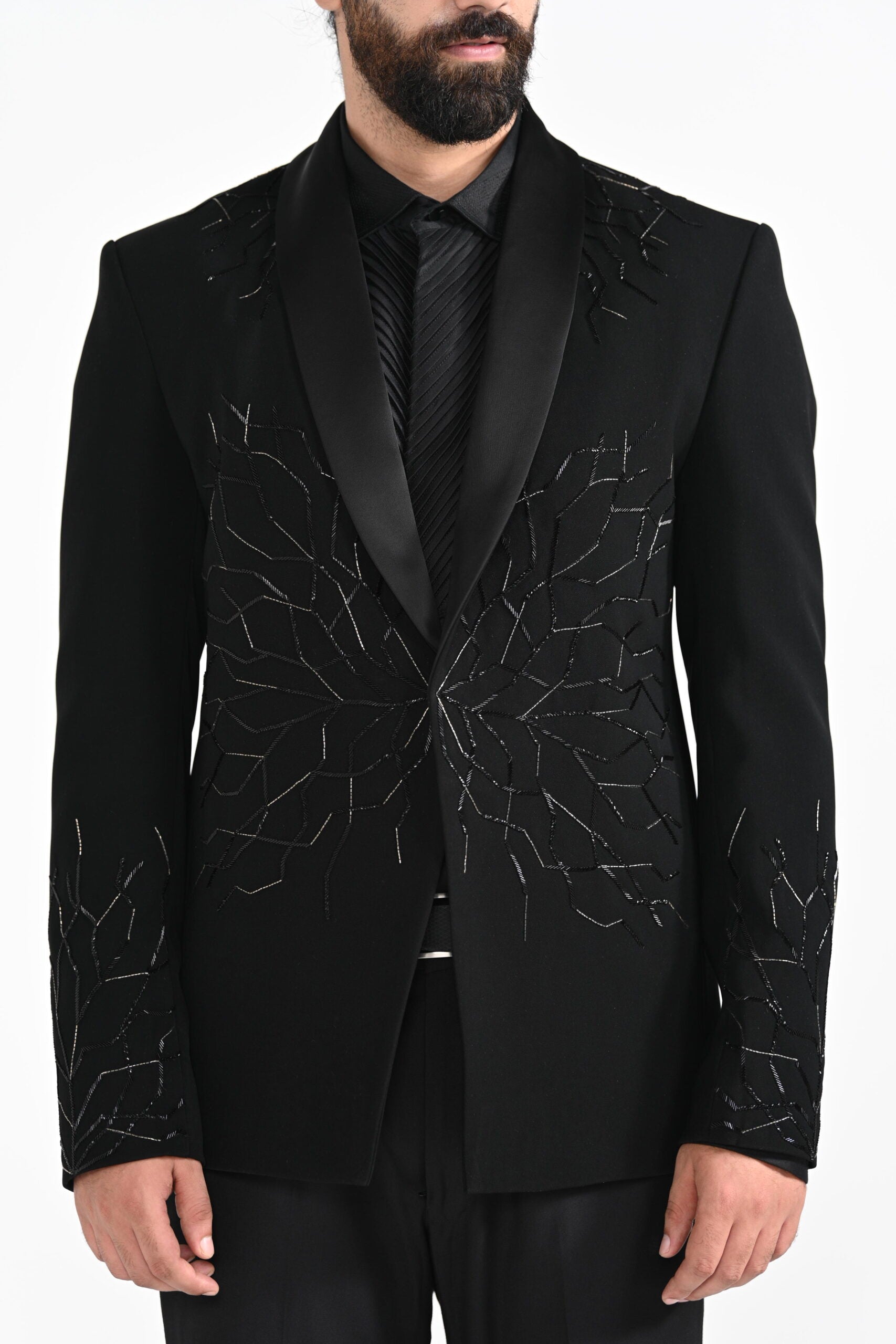 Electric Lines Tuxedo Set image 1