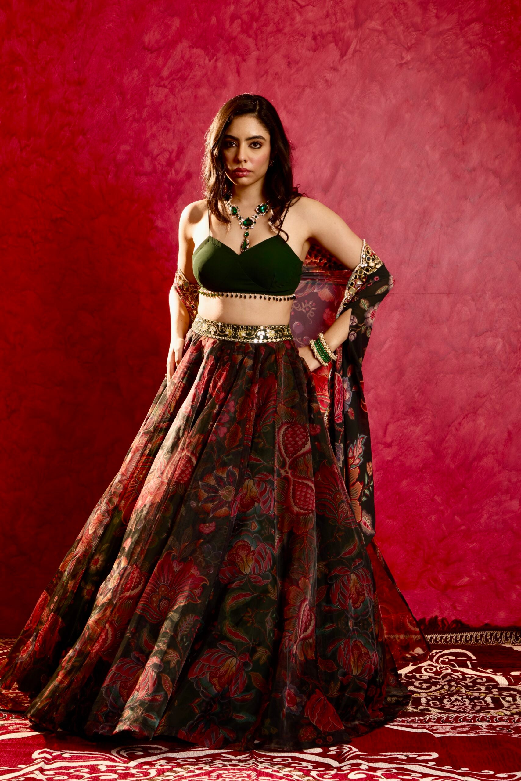 Naisha Lehenga Set - Custom image