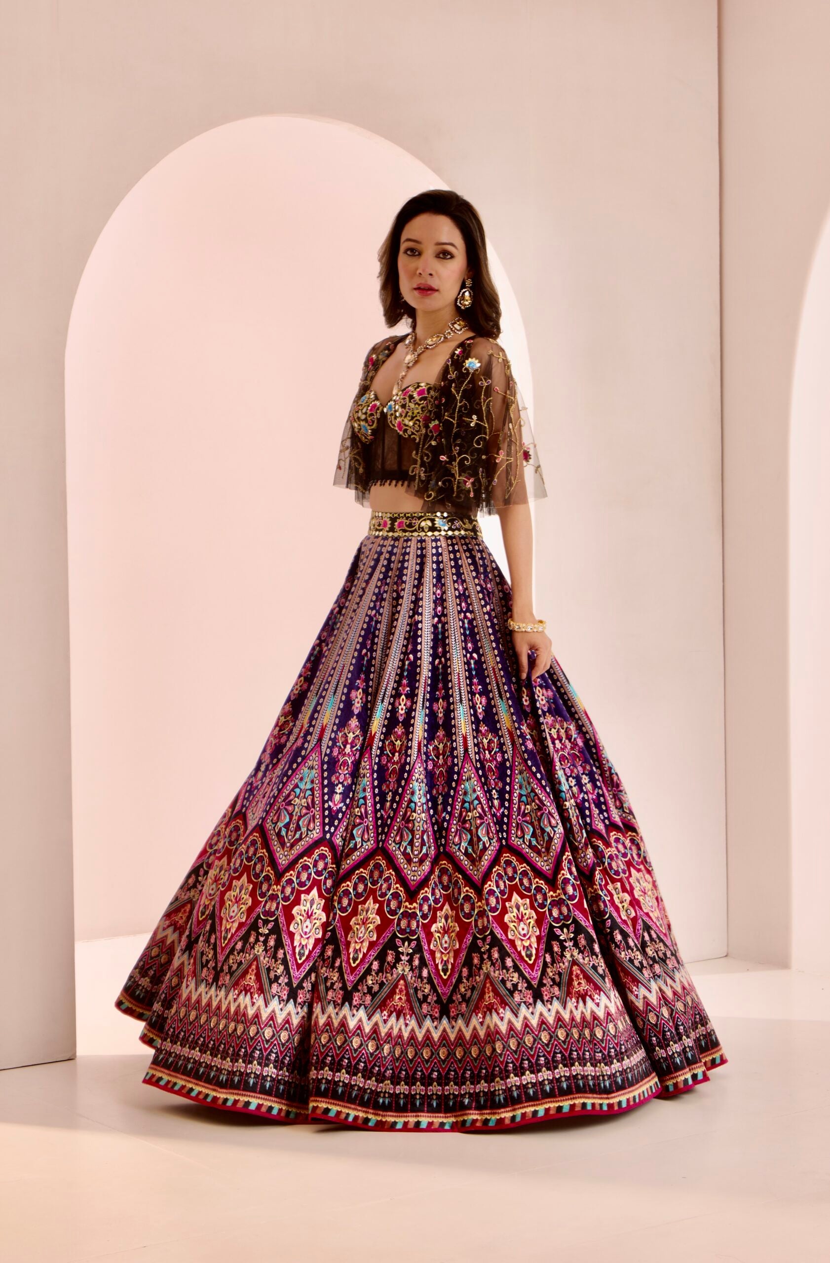 Sanjh Lehenga Set image 8